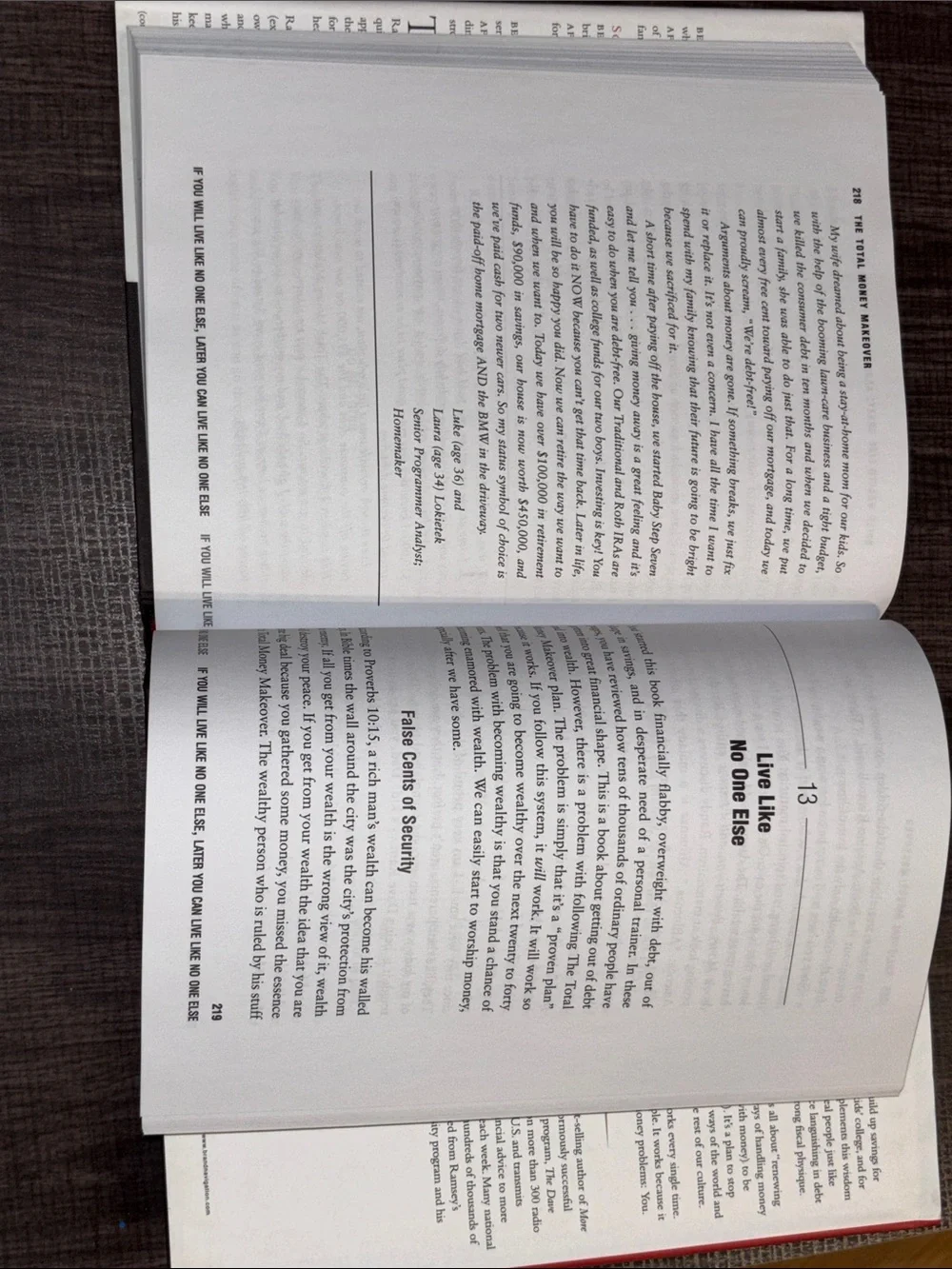 Dave Ramsey The Total Money Makeover Hardcover Book - Red, White, Black